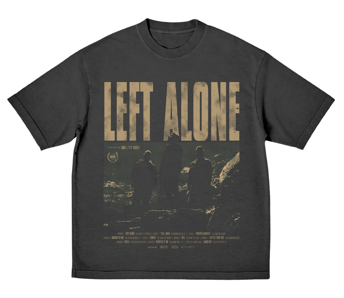 OUR LAST NIGHT LEFT ALONE LP 新品未開封 送料無料！